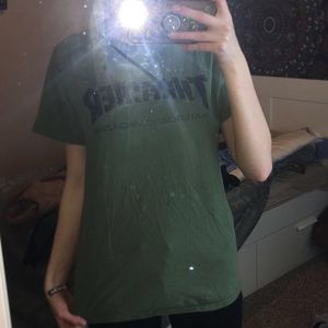 Army Green THRASHER T-shirt